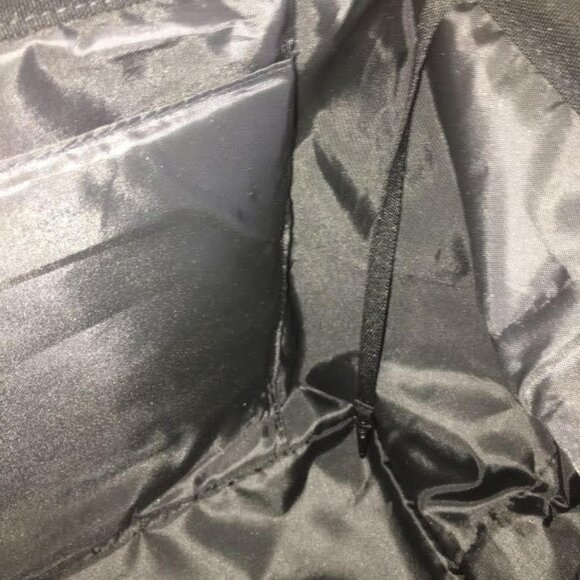 BEIS The Weekender Bag Classic Travel Carry On Poly Canvas Tote 49L Black - Picture 14 of 15